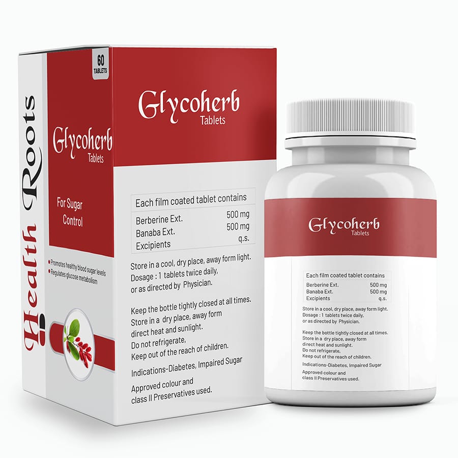 Glycoherb- Best herbal formulation containing Berberine and Banaba herbs