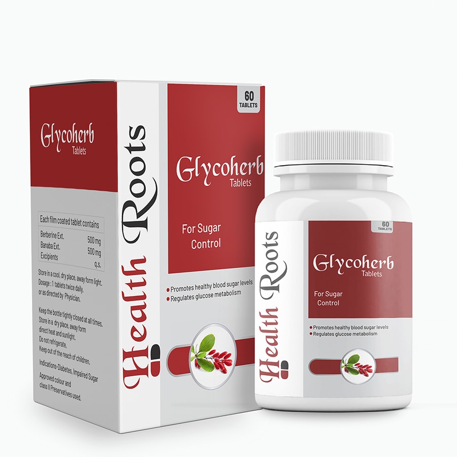 HealthRoots- Glycoherb herbal treatment for Diabetes and Sugar control