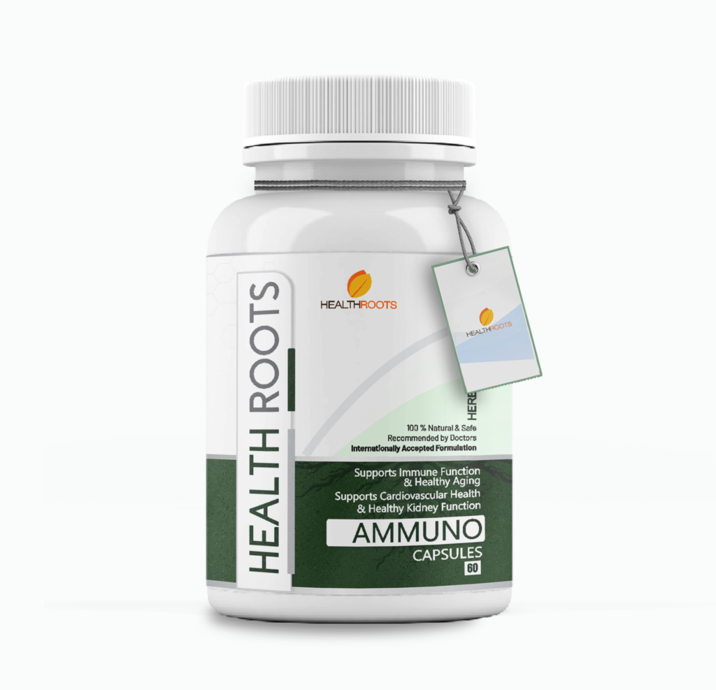 Ammuno- Natural Supplement for Boosting Immunity, Healthy ageing. Healthy Kidney Function and Cardiovascular Function